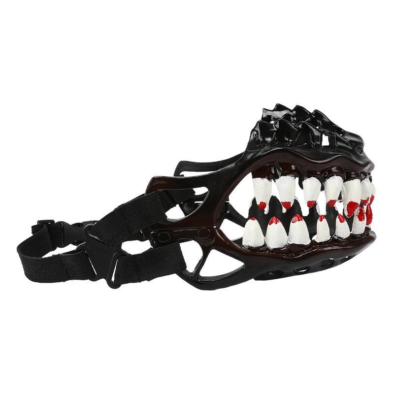 New Halloween Costume Zombie Dog Mask Waterproof Muzzle Scary Dog Safty Muzzles Spooky Pup Muzzle Cr