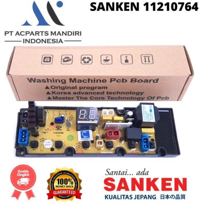 Modul Pcb Mesin Cuci Sanken Aw-S807J 6 Tombol