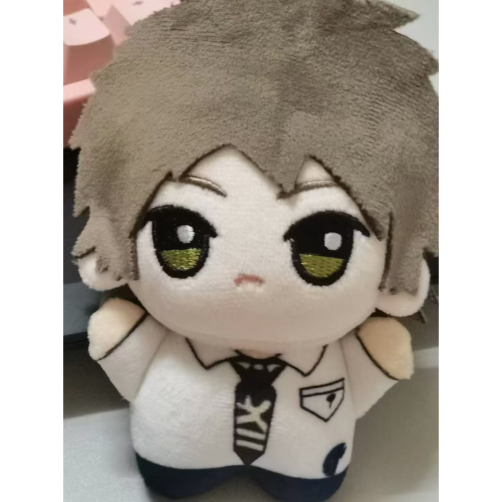 10CM Anime Danganronpa Hinata Hinata Mini Starfish Body Printed Plush Keychain Pendant Cotton