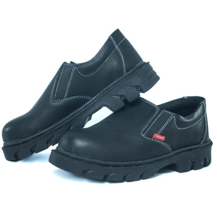 Readyyy Sepatu Safety Murah Fantofel Boots Pendek Shoes Safety/Sepatu Proyek & Industri/Sepatu Skn