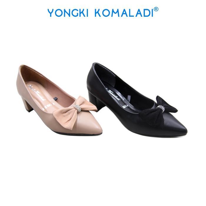 [ ORIGINAL ] YONGKI KOMALADI PANTOPEL OL-YSL1130-24 LADIES Heels Shoes Wanita Merah