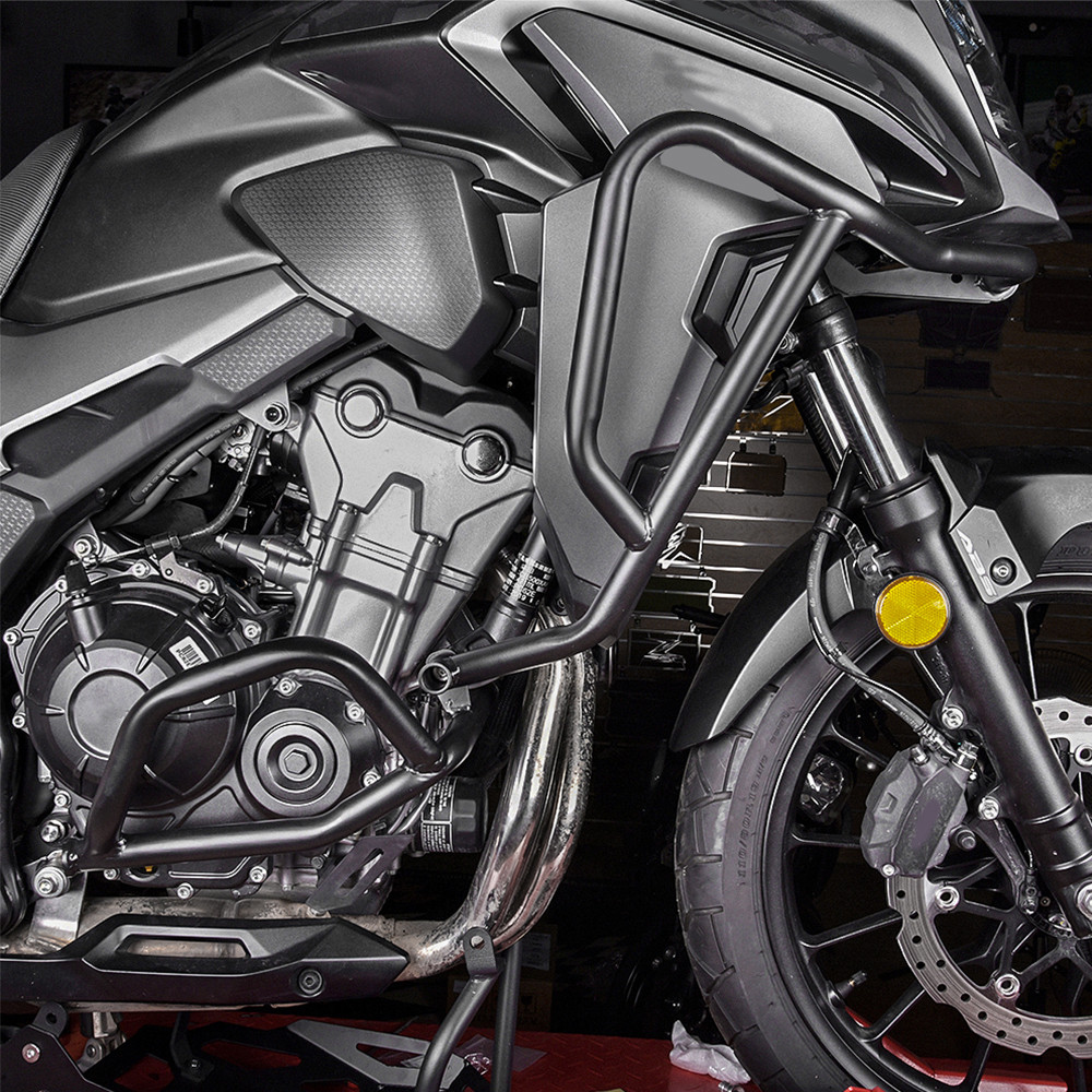 FOR HONDA CB 500X 2019-2024 CB500X CB400X MOTORCYCLE ENGINE GUARD HIGHWAY CRASH BAR UPPER & LOWER