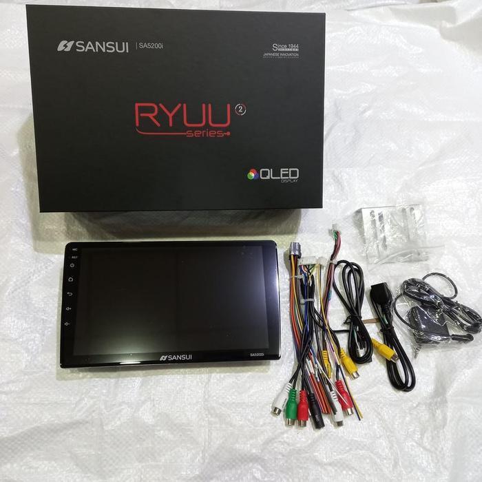 Head Unit Android Sansui Series 9 Inch 10 Inch Ram 4GB + Rom 64GB QLED HU SA5200i