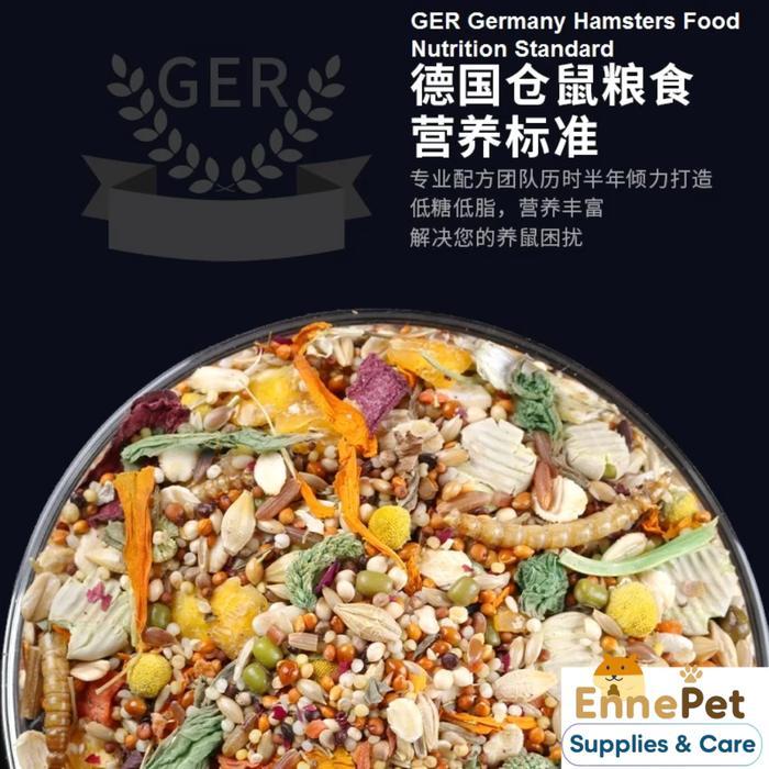 Golden Makanan Hamster Hamster Food Syrian Food Premium Guaranteed To Be Fat -- Tanpa Pelet