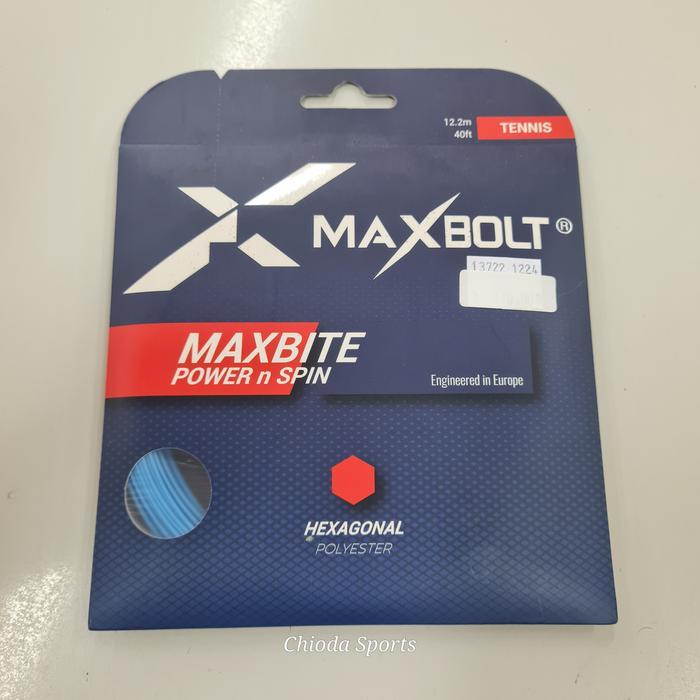 Senar Snar String Tali Raket Racket Reket Tenis Tennis Maxbolt Maxbite Original