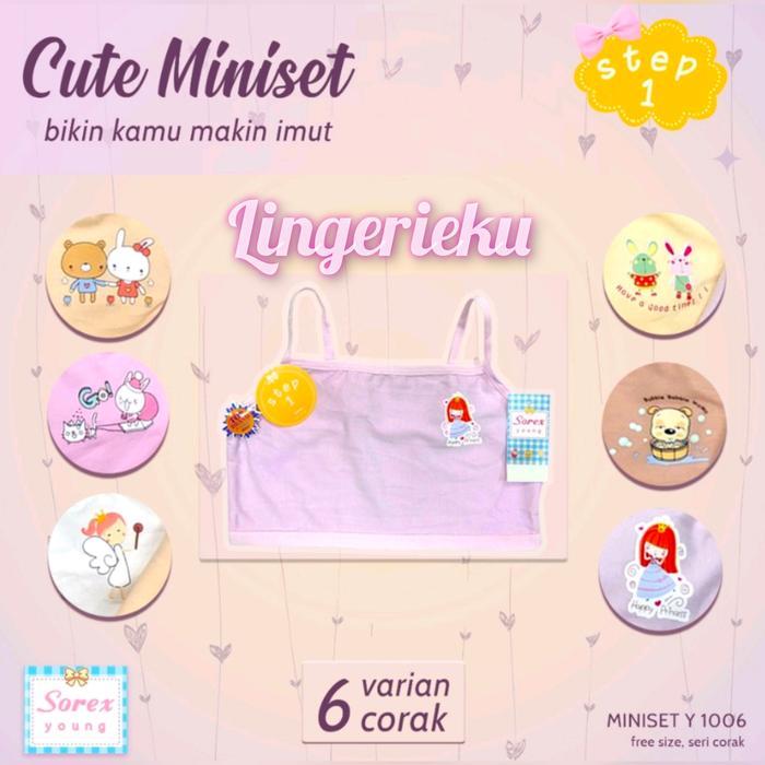 Bra BH Anak Perempuan Miniset Sorex Y 1006