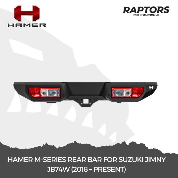 HAMER M-SERIES REAR BUMPER FOR SUZUKI JIMNY JB74W (2018 Present)