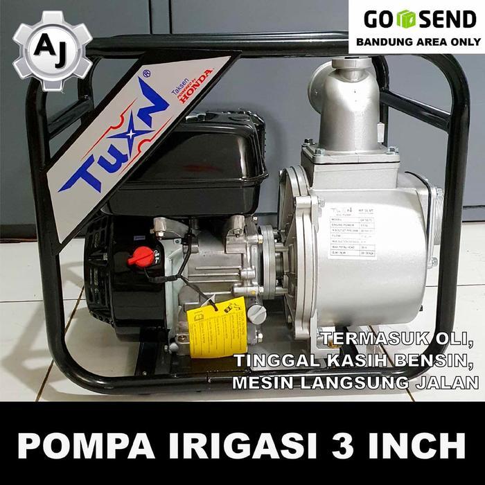 Mesin Honda GX160 + Pompa Air Alkon Irigasi Sawah 3 inch