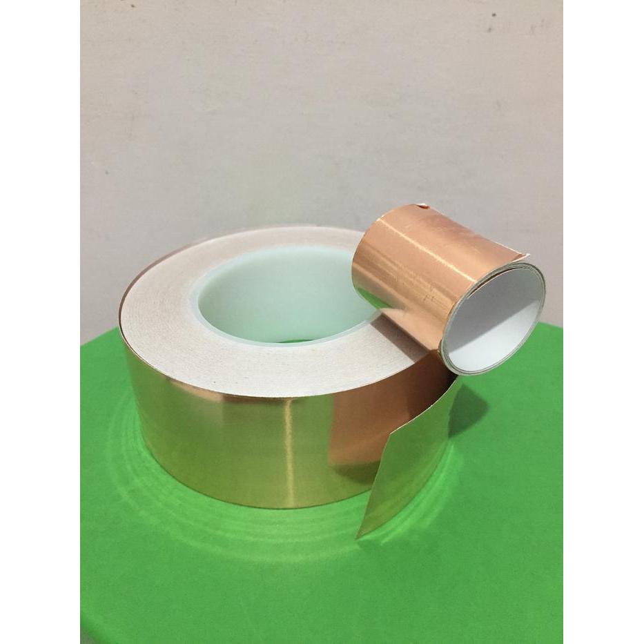 "New" Copper foil tape 50mm 5 cm anti EMI / RFI /ESI Shield