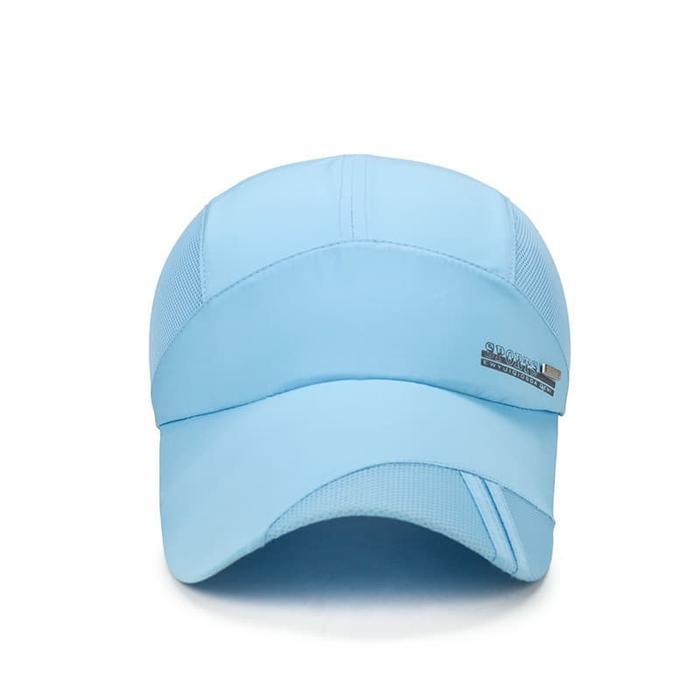 Baseball Cap : Sports Metal - Topi Baseball Topi Quick Dry Topi Pria