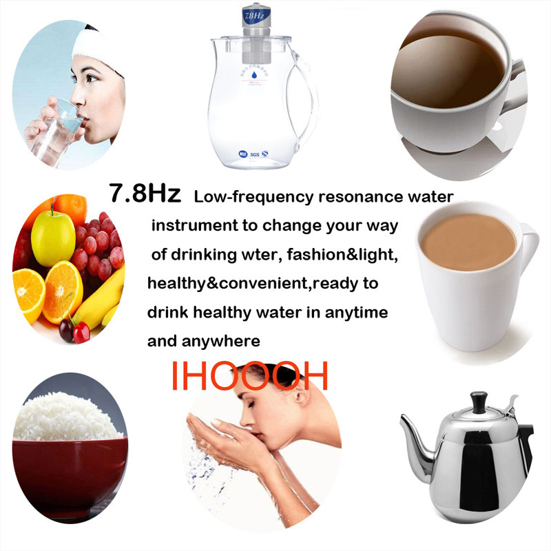 IHOOOH MRET OH 7.8HZ/ Hertz Molecular Resonance Effect Technology Water Kettle Reduce Hypertension