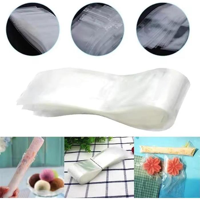 New Kantong Cetakan Es Krim Plastik Jelly Korea Plastik Es Mambo Plastik Klip Es Lilin Popsicle