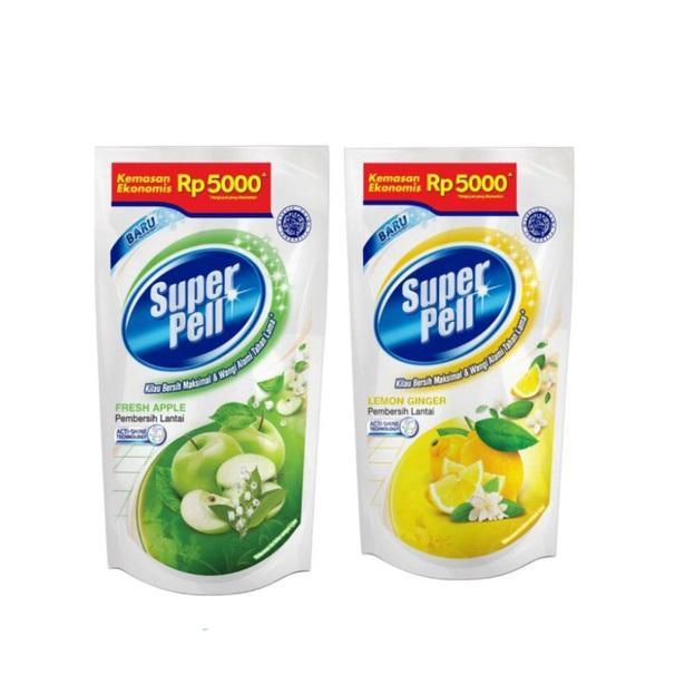 Super Pell Pembersih lantai 280ml Sabun Lantai Superpel 5000an