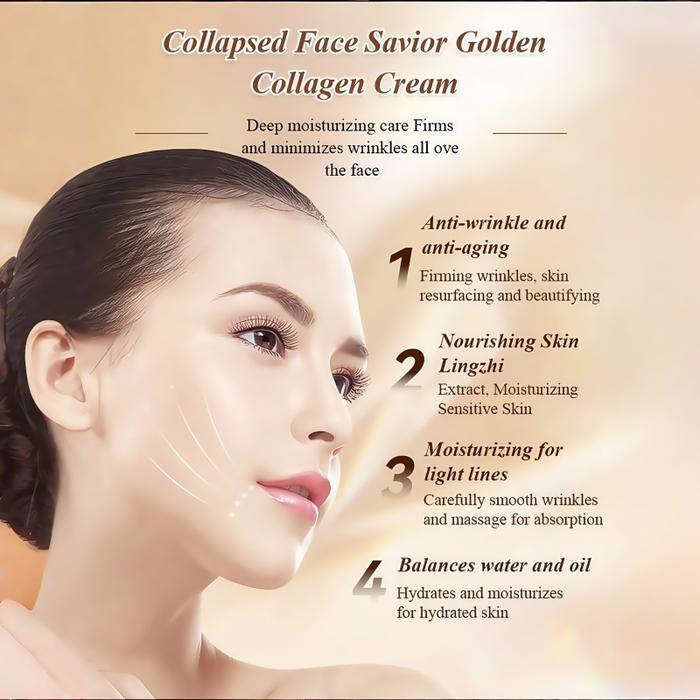 Collagen Cream Siang Malam Retinol Cream Anti Aging Perbaikan Retinol Night Cream Penghilang Flek