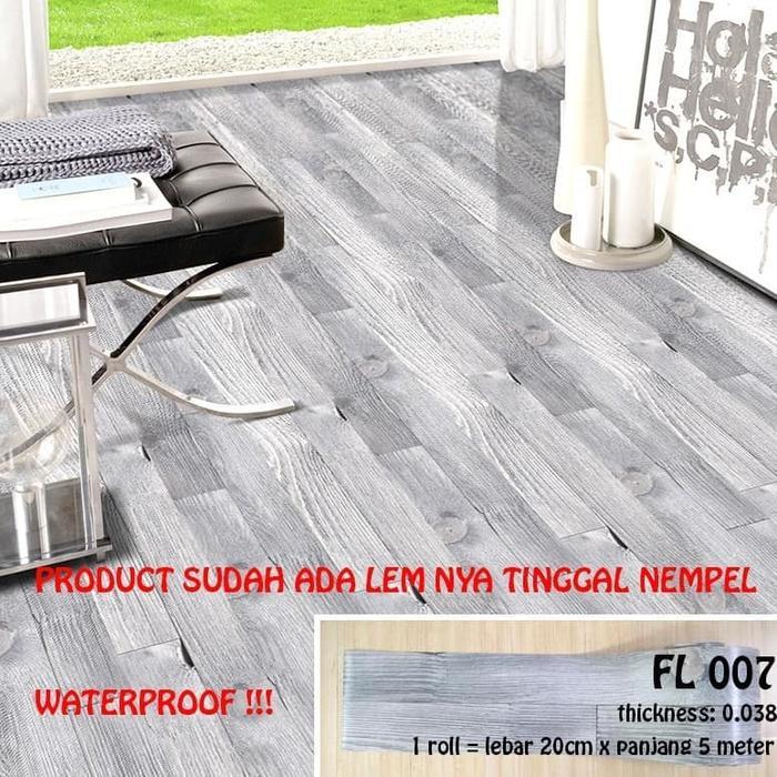 STICKER LANTAI FLOORING PVC STIKER DAPUR STIKER LANTAI
