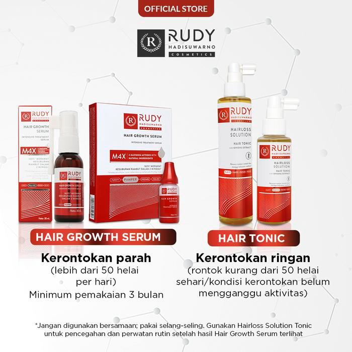 Rudy Hadisuwarno Cosmetics Hair Growth Serum 30 Ml Hair Serum Penumbuh Rambut Serum Rambut Penumbuh