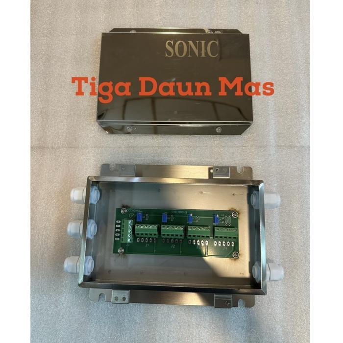 Junction Box Sonic 4 Hole Stainless Junction Box Sonic 4 Load Cell Terminal 4 Load Cell Stainless