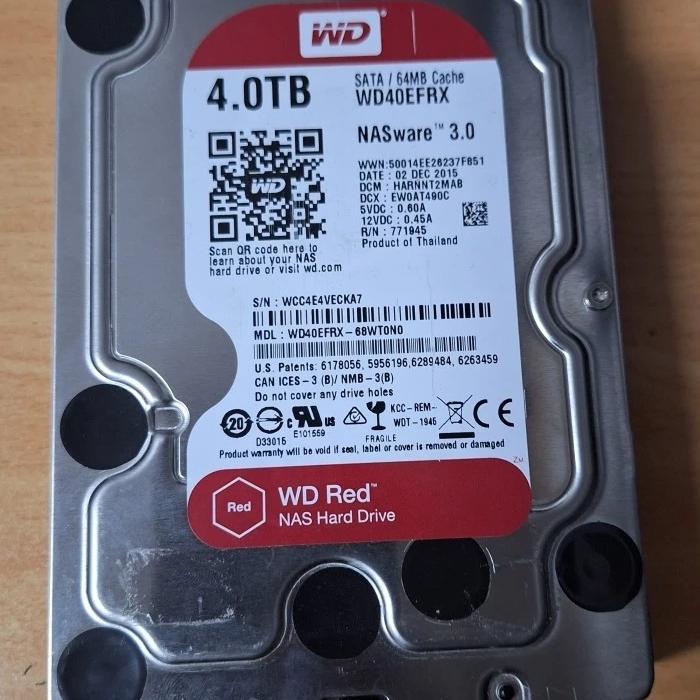 Hardisk 3TB 4TB 6TB WD Western Digital 3,5 inch Red Green