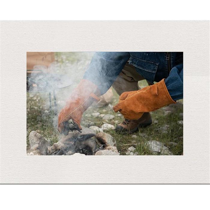 SARUNG TANGAN SAFETY KULIT NATUREHIKE NH20FS042 TAHAN PANAS OUTDOOR