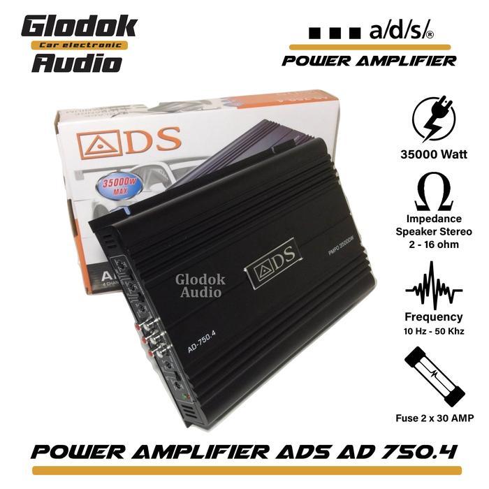 Power amplifier mobil ADS AD 750 .4 Mosfet
