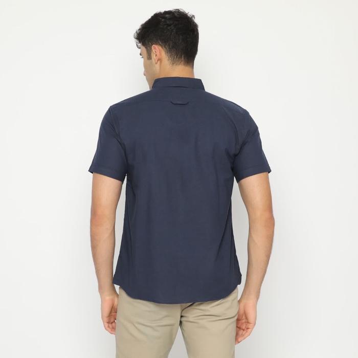 Code Male - Brave Kemeja Pria Basic Navy Dark Slimfit #Gratisongkir #Sale