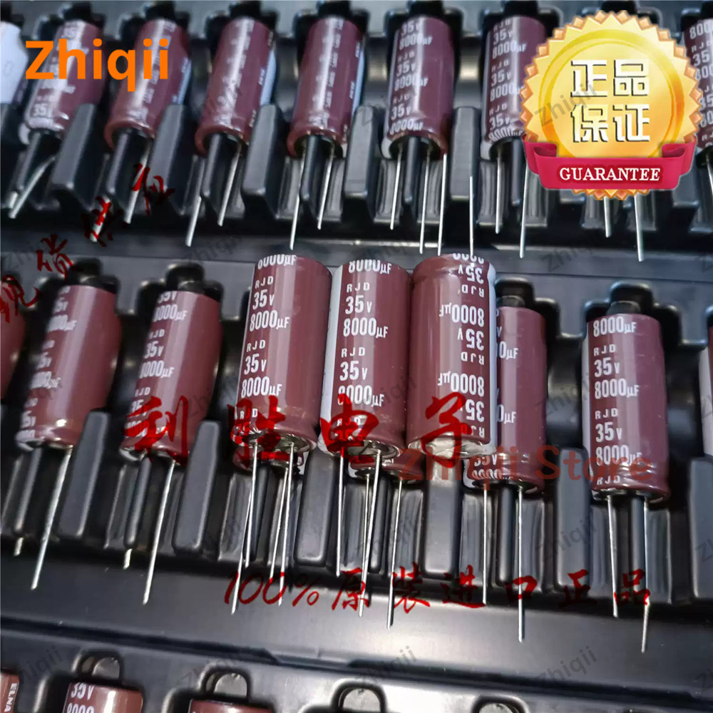 2pcs/5pcs Original new Japan ELNA capacitor 35V8000UF 18*40 RJD instead of 8200UF 10000UF
