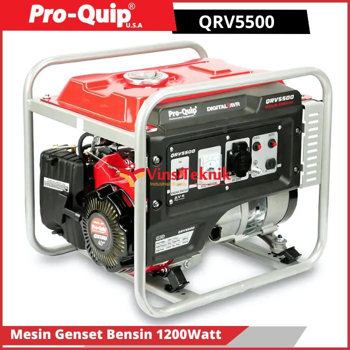 Mesin genset generator set 1200 WATT Proquip QRV5500 QRV 5500