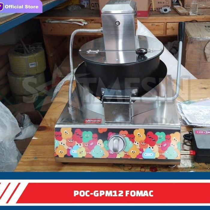 Satmesin Mesin Popcorn POC-GPM12 FOMAC Popcorn Gas