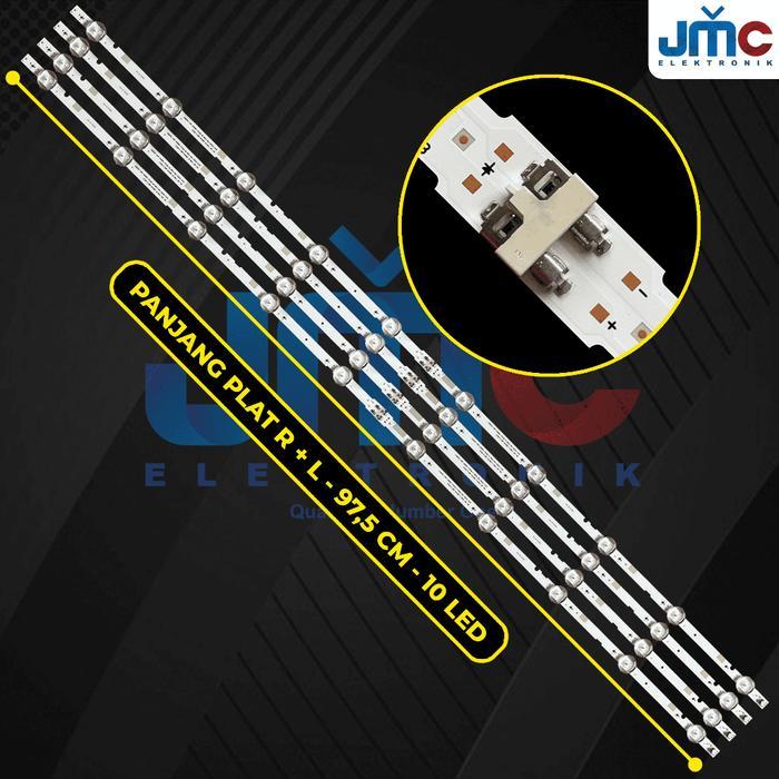 NEW - BACKLIGHT TV 49 INCH UA49N5000 UA49M5000 UA49M5050 UA49M5100 UA49M5200 UA49J5000 UA49J5100