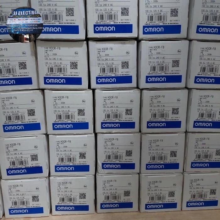 CUCI GUDANG TIMER OMRON H3CR-F8 OMRON TIMER H3CR F8 ORIGINAL