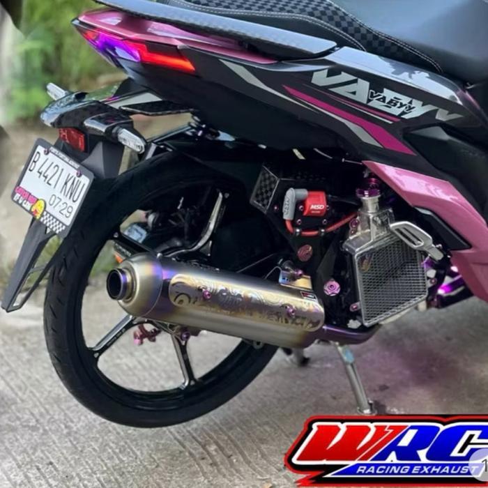 KNALPOT KONDOMAN SUNBLUE VABY STYLE  v1 (original wrc) - Vario new, Leher 28-32