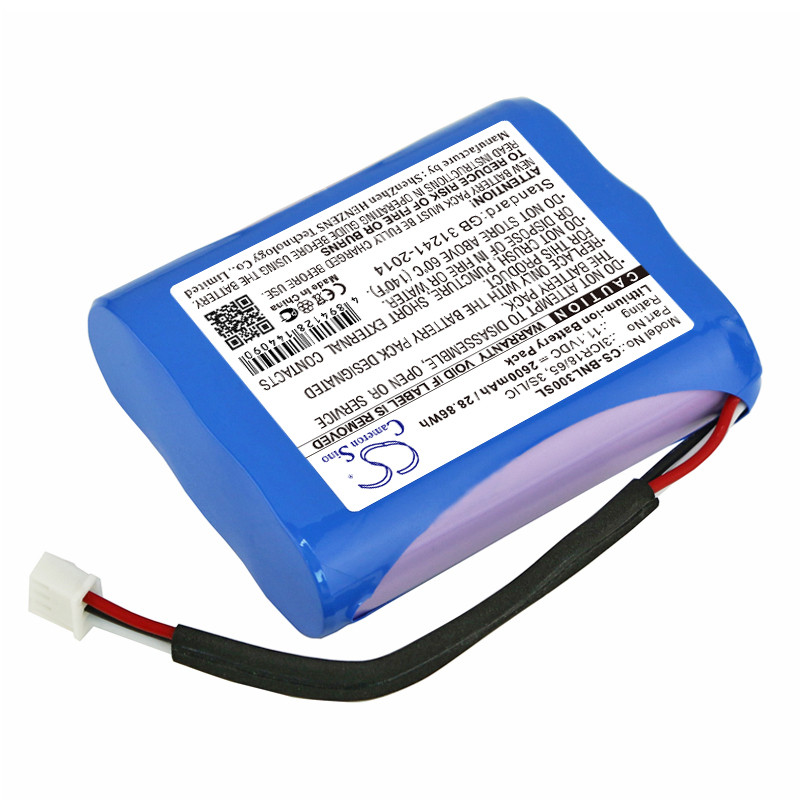 CS Replacement Battery for Bang & Olufsen BeoPlay A3 PN:3ICR18/65,3S/LIC 2600mAh / 28.86Wh