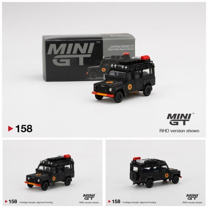 MiniGT 158 Land Rover Defender 110 Badan Intelijen Negara BIN