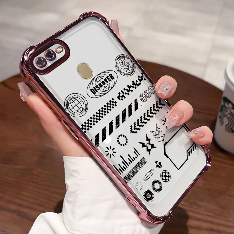 Casing Hp Untuk OPPO A7 OPPO A5s OPPO A12 OPPO A12S A11k Case Hp Silikon Kasing Kesing Cesing Casing