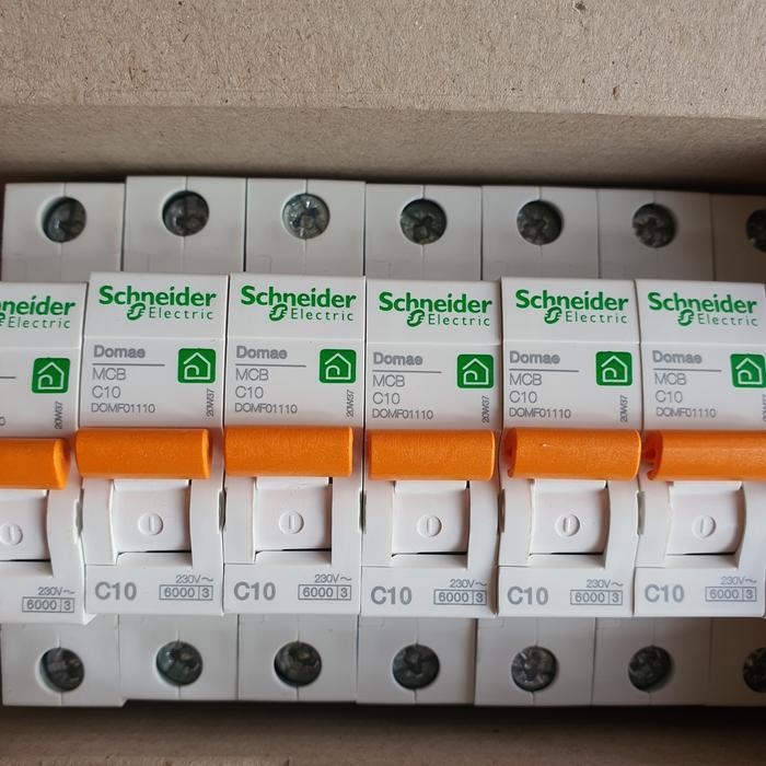 Mcb Schneider 25A 1P Domae Dom11344Sni / Mcb Schneider 25Ampere 1Phase