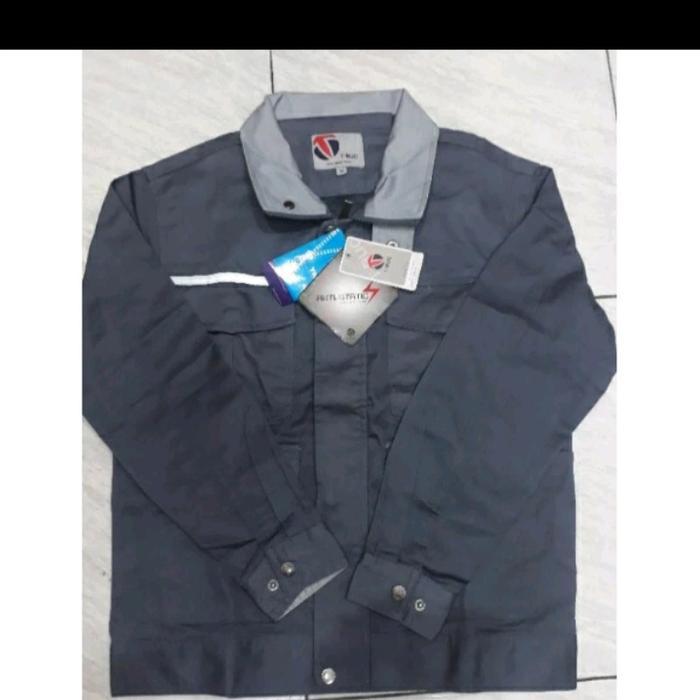 ORIGINAL Baju Kerja Safety Atasan T'BUC 100%EKSPOR KOREA ANTI STATIC ATW PERCIKAN API READY STOCK