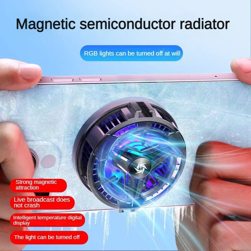 SL10 New Mobile Phone Radiator for Mobile Phone Phablet Fan Semiconductor Mobile Phone Cooler Gaming