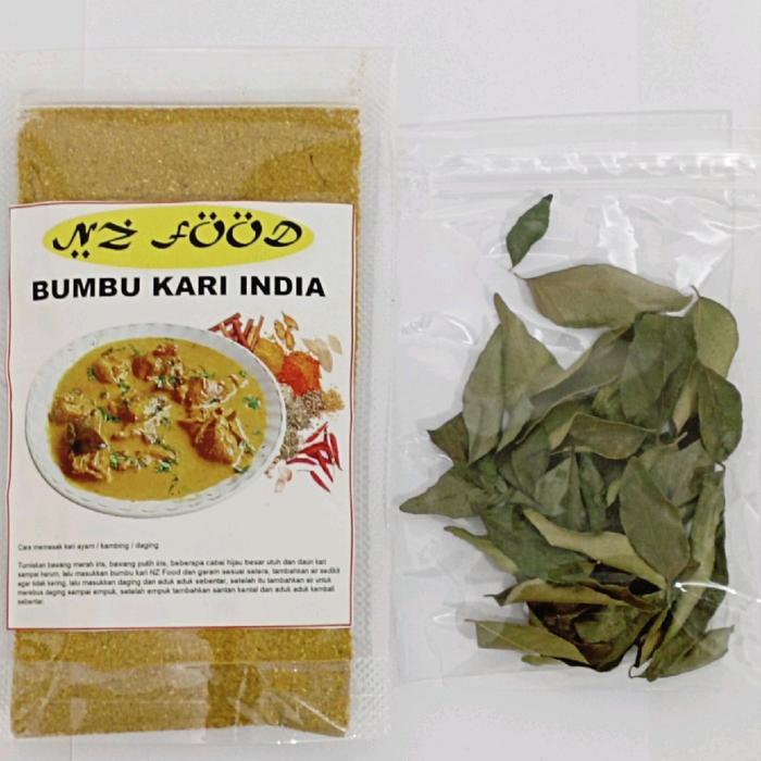 "New" BUMBU KARI INDIA FREE DAUN KARI KERING