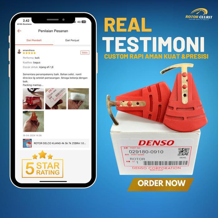 FREE ONGKIR ROTOR DELCO KIJANG KAPSUL EFI 1.8 KRISTA LGX LX SX SXX LSX SGX UNSER INJECTION BISA COD