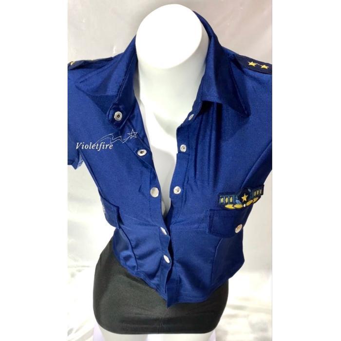 Diskon Baju Seragam Wanita Cosplay Lingerie Sexy Kostum Mini bag hip skirt A205 New