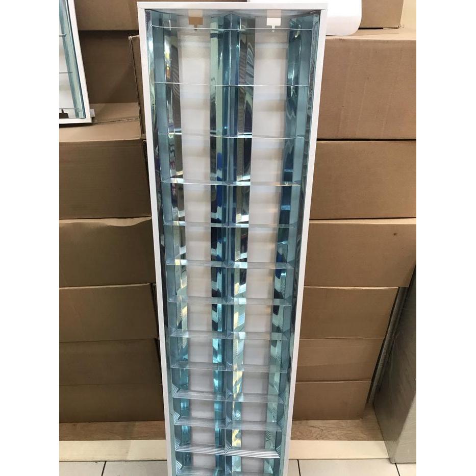 Rm 2X36 120Cm Kap Rm Inbow Rm 2 X 36 120 Cm Lampu Led Philips Komplit