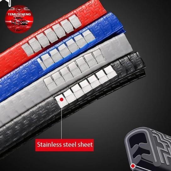 List Pintu Mobil Warna Bahan PVC dan Stainless Pelindung Pintu Mobil