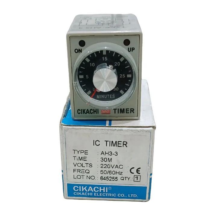 Timer Cikaachi Ah3-3 0-30 Minutes 220V Ac Restock