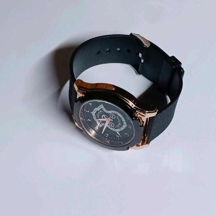 Cod Jam Tangan Anak Pria Tali Karet Angka Arab Analog Terlaris