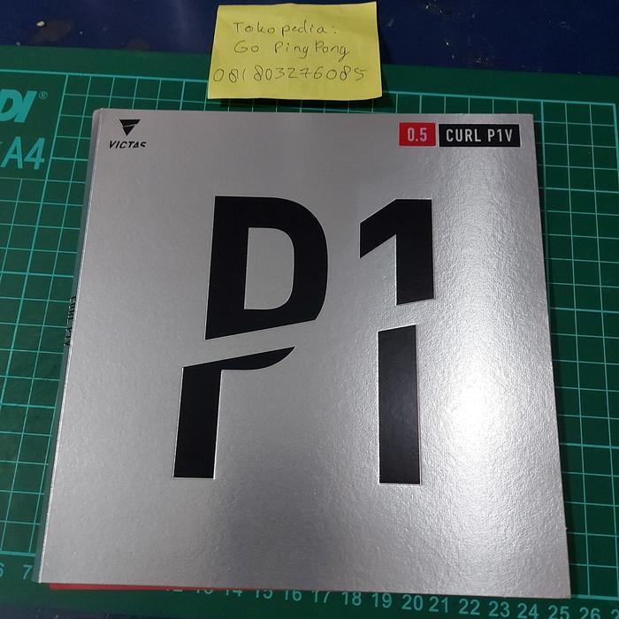 bintik panjang victas P1 V spon 0.5 (warna merah) curl p1V