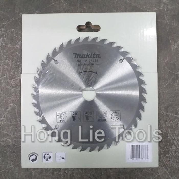 MAKITA TCT SAW BLADE 6" X 40 T (MATA POTONG KAYU / GERGAJI CIRCLE SAW)