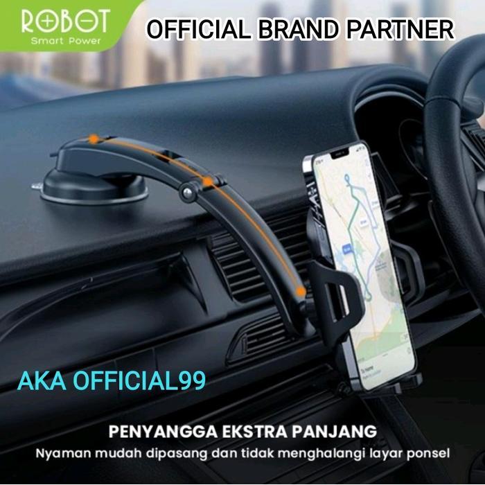 Ada ROBOT Holder HP Mobil RT-CH14 Car Phone Holder Dashboard ORI