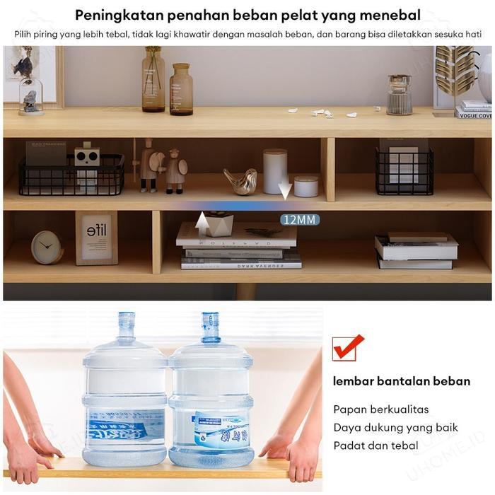 Meja Tv 140Cm Rak Tv Minimalis Modern Kabinet Tv Kayu Serbaguna Buffet Tv Murah Awet Tbk