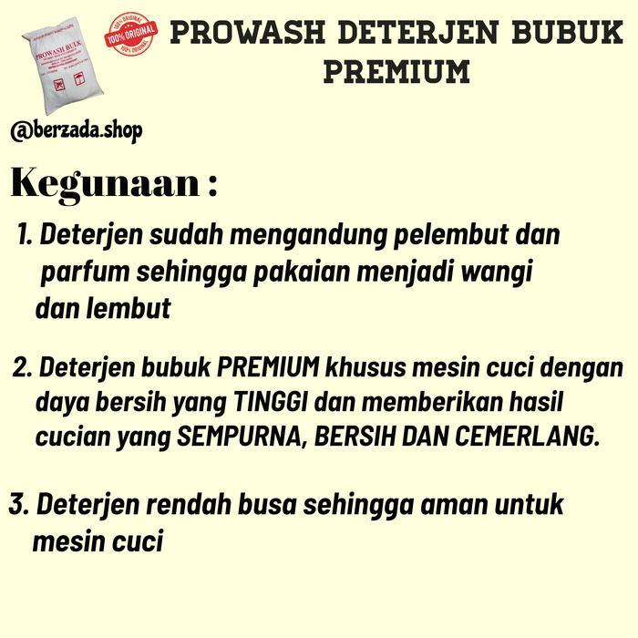 Prowash Deterjen / Deterjen Mesin Cuci / Pakaian / Laundry Tbk