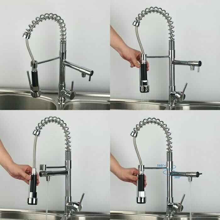 Kran Kitchen Sink Panas Dingin FSD F-020 Kran Cuci Piring Model Pantry